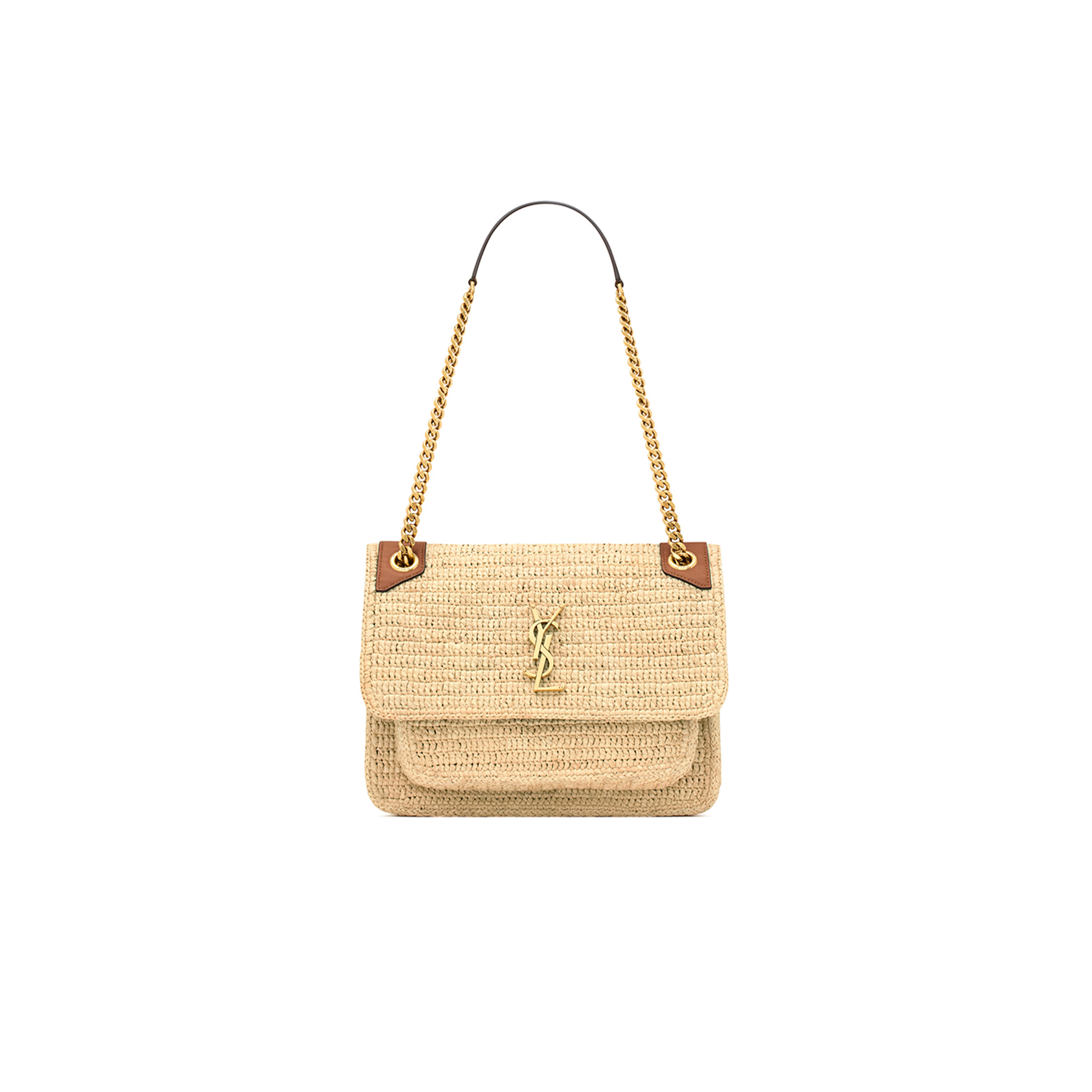 Y51 niki medium in raffia 838875gaafy2791 (28*20*8.5cm)
